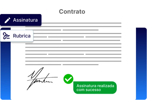 Ilustração de documento assinado digitalmente pelo sistema ClickDocs.